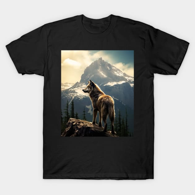 Summit Sentinel T-Shirt by vk09design